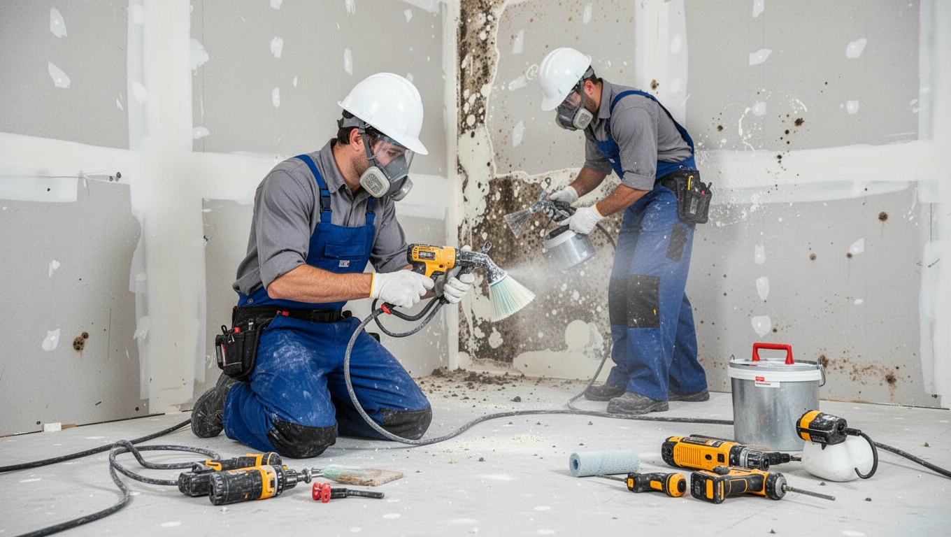 Drywall Mold Removal